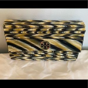 Tory Burch Multi-Colored Kerry Resin Clutch NWT